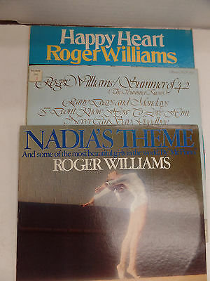 Roger Williams Lot of 13 VINYL LPs 33RPM 052516 TLJ