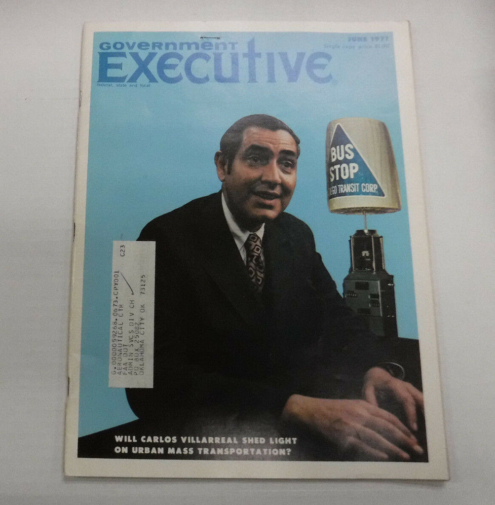 Government Executive Magazine Carlos Villarreal June 1971 FAL FAA 102016R
