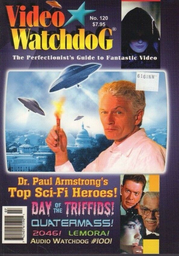 Video Watchdog no.120 Dr. Paul Armstrong Day of the Triffids 021318DBE