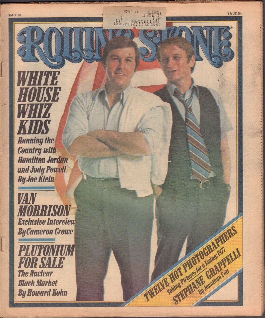 Rolling Stone May 19 1977 Van Morrison, Hamilton Jordan w/ML 122116DBE2