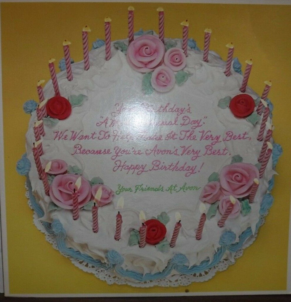 Avon "Happy Birthday" Record 33RPM OP1503 102916LLE