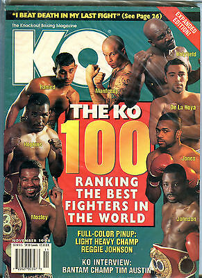 KO Magazine November 1998 The Best Fighters In The World EX 060616jhe