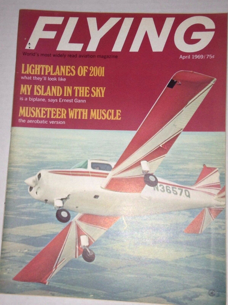 Flying Magazine Lightplanes Of 2001 Musketeer With Muscle April 1969 010417RH