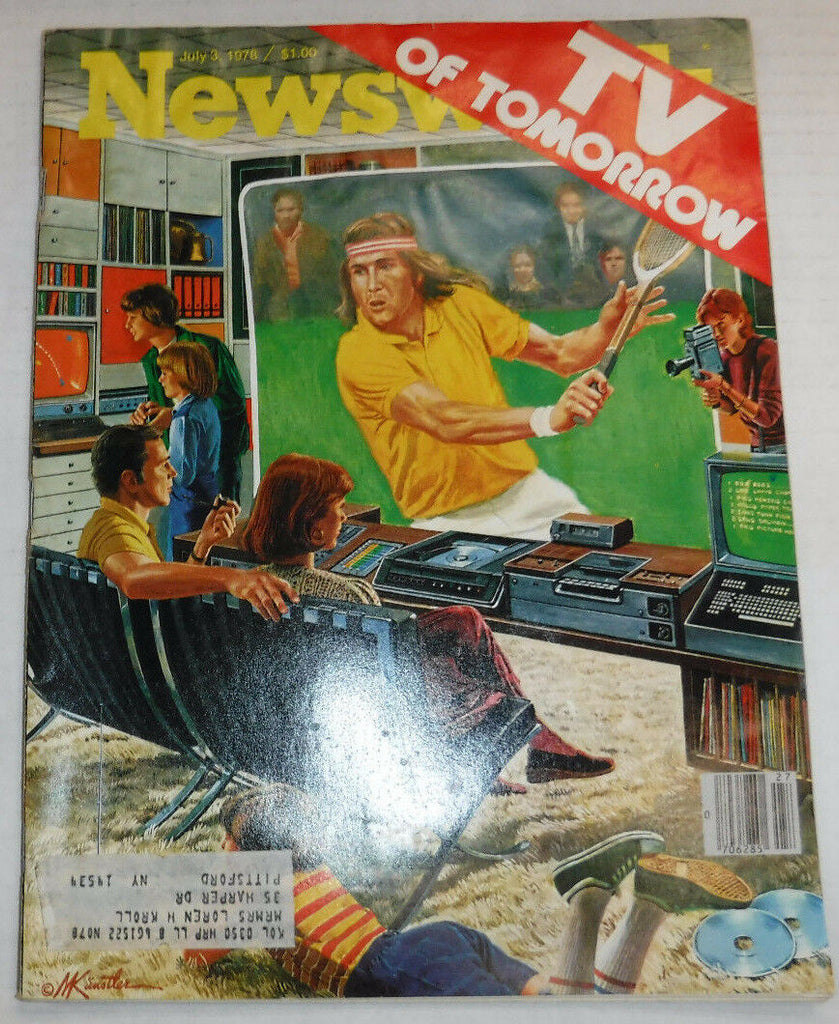 Newsweek Magazine Tv Of Tomorrow July 3, 1978 101016R2