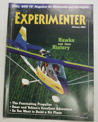 Experimenter Magazine Hawks And Their History February 2002 051115R
