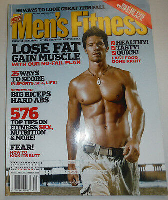 Men's Fitness Magazine Lose Fat Gain Muscle September 2004 030615R