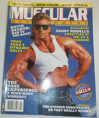 Muscular Development Magazine David Dearth & Troy Zuke October 1990 120214R