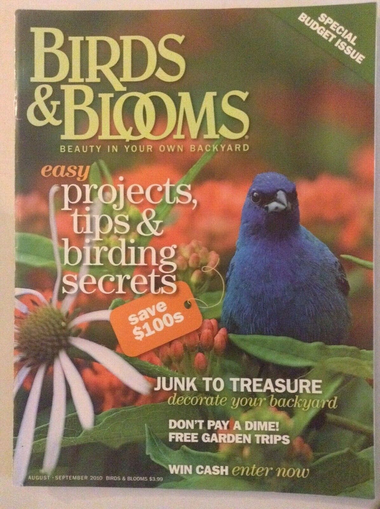 Birds & Blooms Magazine Project Tips & Birding Secrets Aug/Sept 2010 041119nonrh