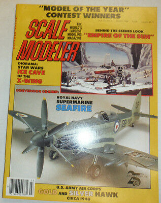 Scale Modeler Magazine Supermarine Seafire March 1988 040915R