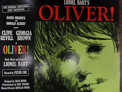 Lionel Bart's Oliver Original Broadway Cast 33RPM 030116 TLJ