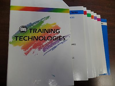 Training Technologies Book Set, 8 Pcs Pfeiffer & Ballew Ex-FAA Library 011316ame