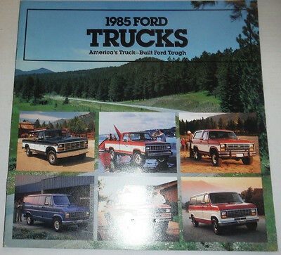 Ford Trucks Magazine 1985 122614R