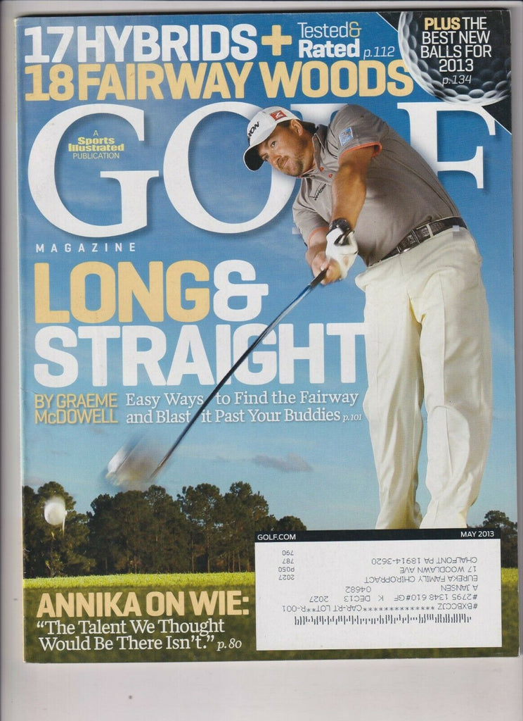 Golf Mag Graeme McDowell May 2013 112719nonr
