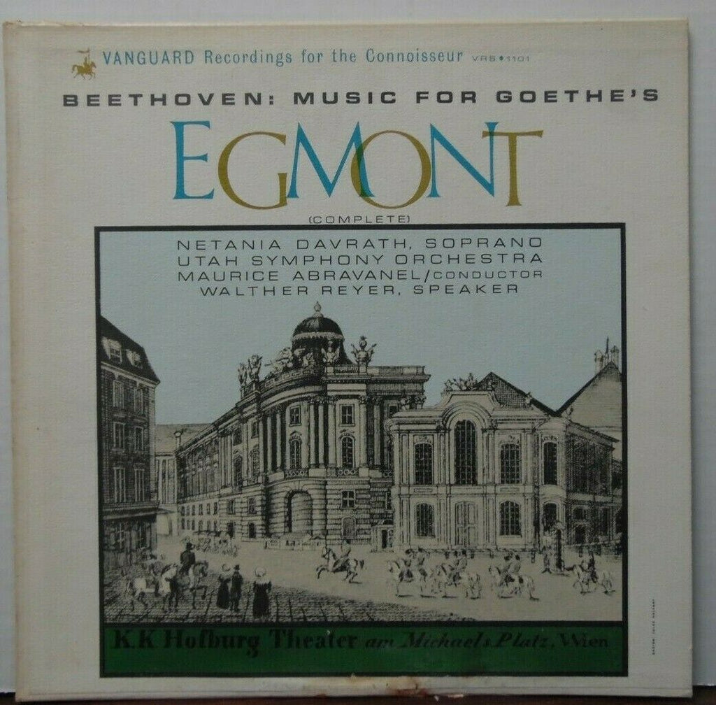 Beethoven Music for Goethe's Egmont Op.84 vinyl VRS1101 012520LLE