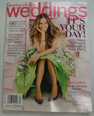 Martha Stewart Weddings Magazine Sarah Jessica Parker Summer 2015 062215R