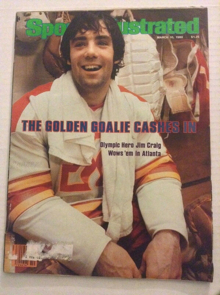 Sports Illustrated Mag Olympic Hero Jim Craig March 10, 1980 082419nonrh