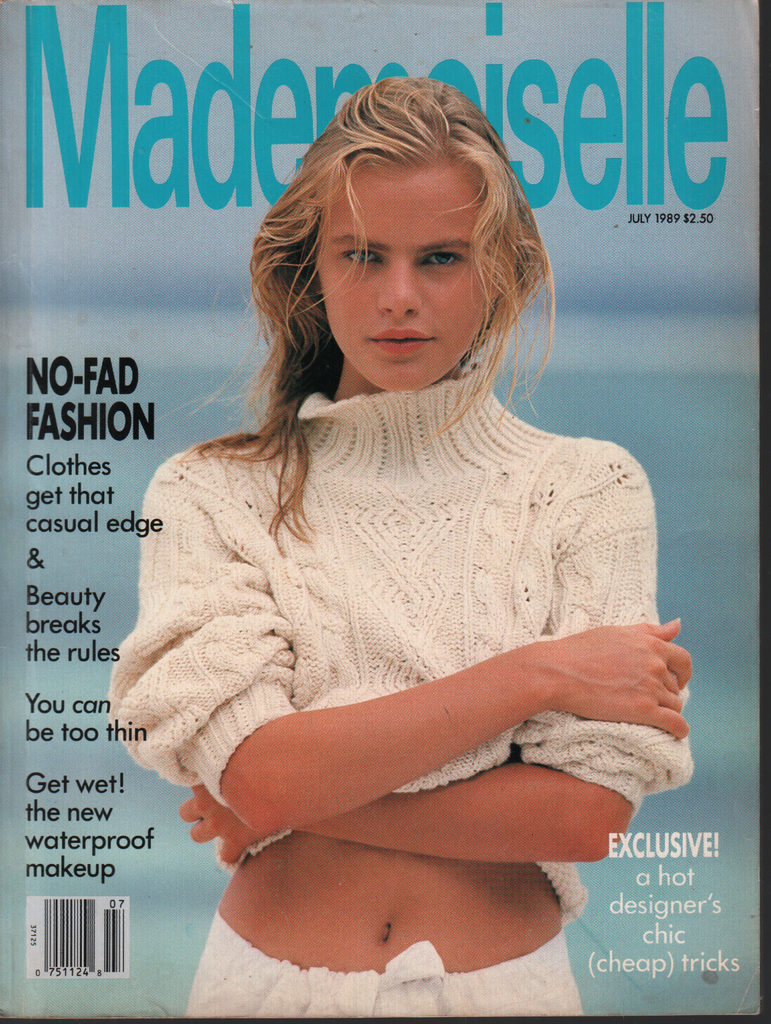 Mademoiselle July 1989 Emma Balfour Fashion Magazine 080320ame