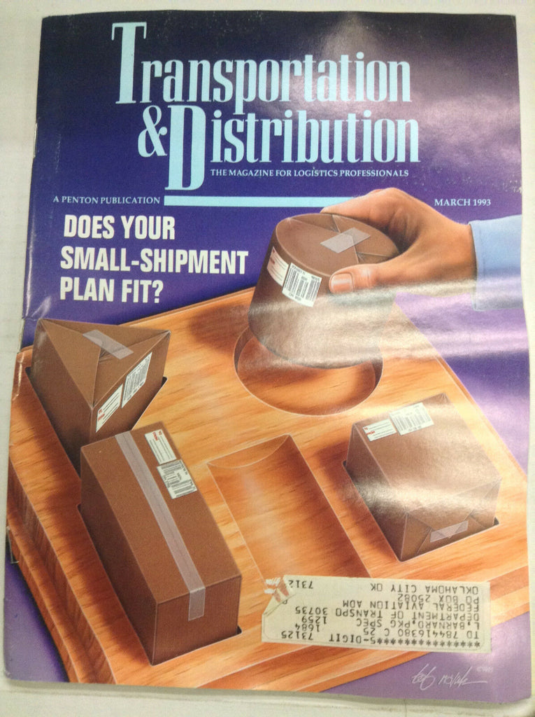 Transportation & Distribution Magazine Shipment Plan March 1993 FAL 041617nonrh