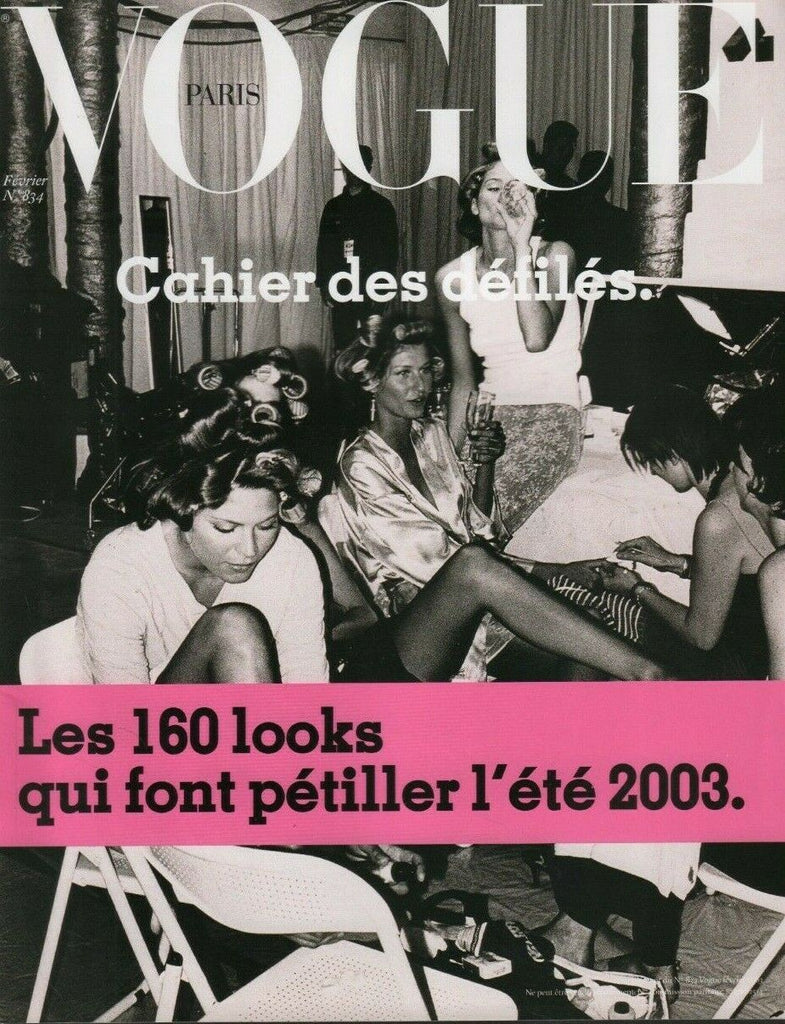 Vogue Paris February 2003 Supplement 834 Runway Model Fashion 071219DBE