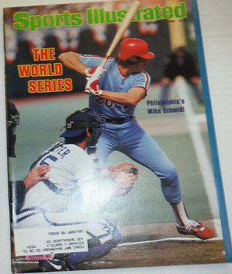 Sports Illustrated Magazine Philadelphia's Mike Schmidt October 1980 121914R