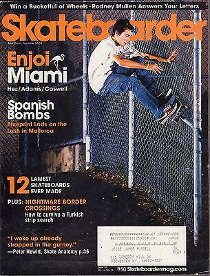 Skateboarder June 2005 Rodney Mullen w/ML VG 070816DBE2