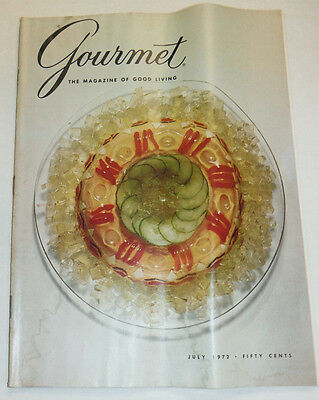 Gourmet Magazine To Greenwhich By The Thames July 1972 102414R