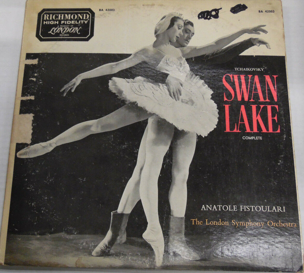 Swan Lake Anatole Fistoulari 2 LP Set BA42003 33RPM Record 032017RR