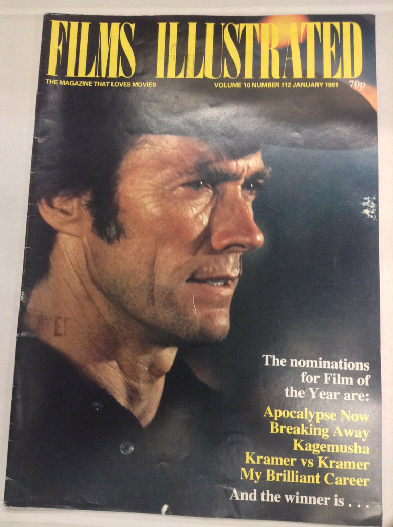 Films Illustrated Magazine Clint Eastwood Film Of Year January 1981 042617nonr