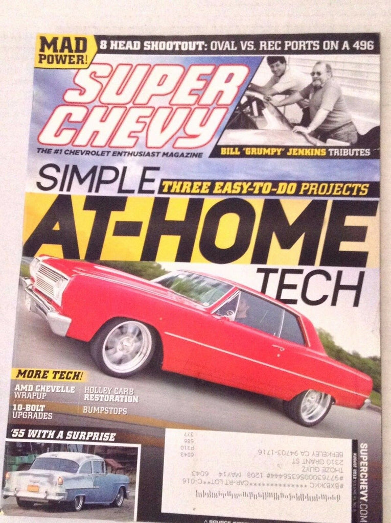 Super Chevy Magazine AMD Chevelle 10-Bolt Upgrades August 2012 030417NONRH