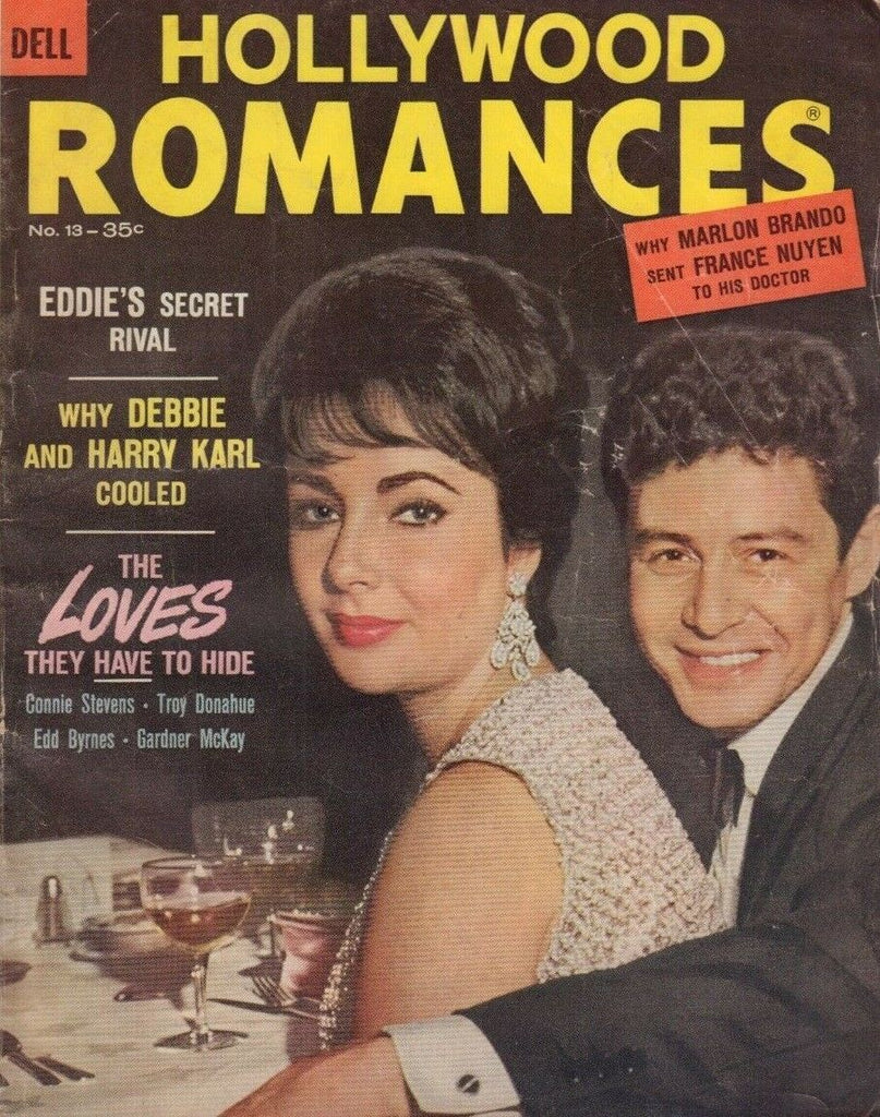 Hollywood Romances No.13 1960 Eddie Fisher Liz Taylor Marlon Brando 013119DBE2