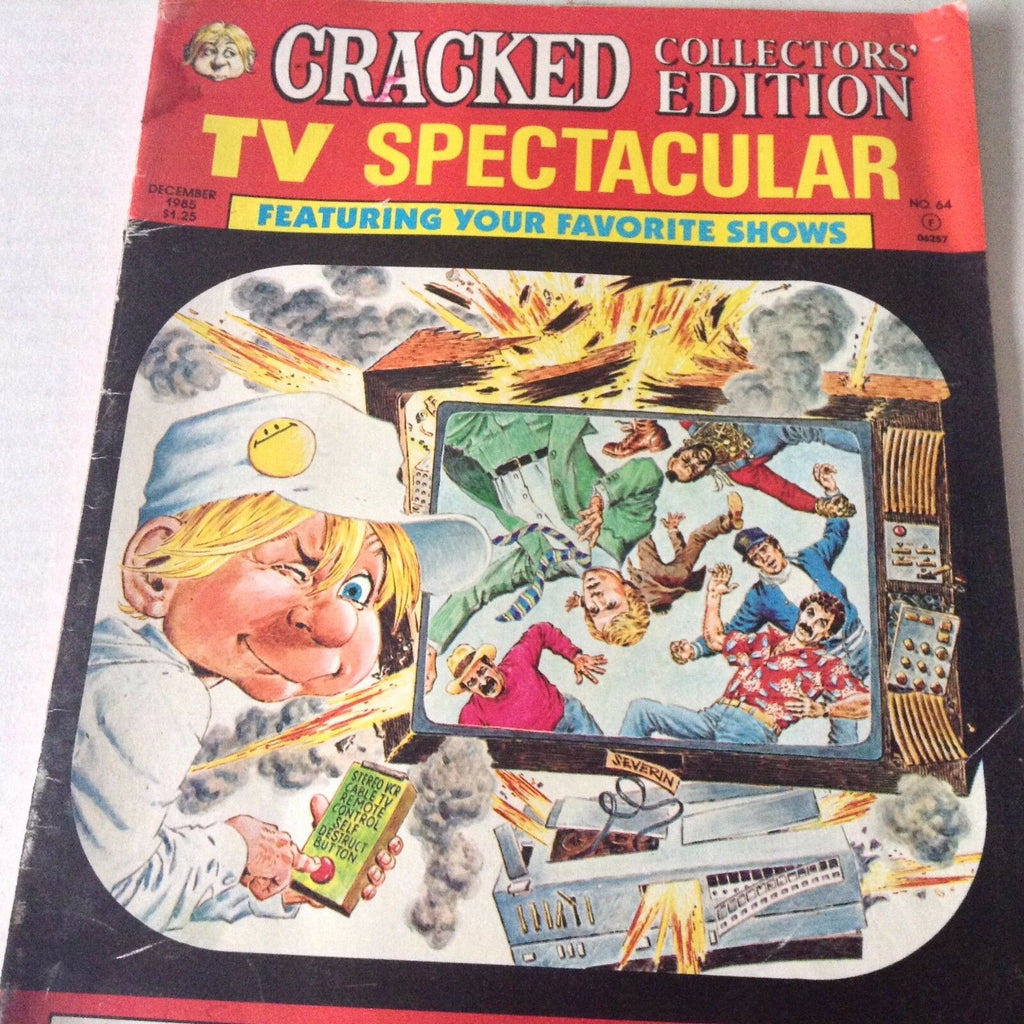 Cracked Magazine Knight Rider, The A Team December 1985 071317nonrh