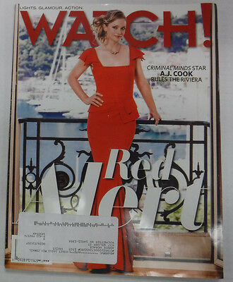 Watch! Magazine A.J. Cook June 2015 WITH ML 082015R