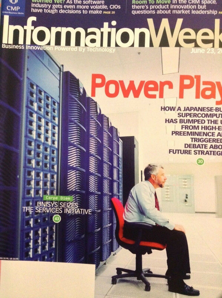 Information Week Magazine John Picklo Chrysler Rep June 23, 2003 051018nonrh