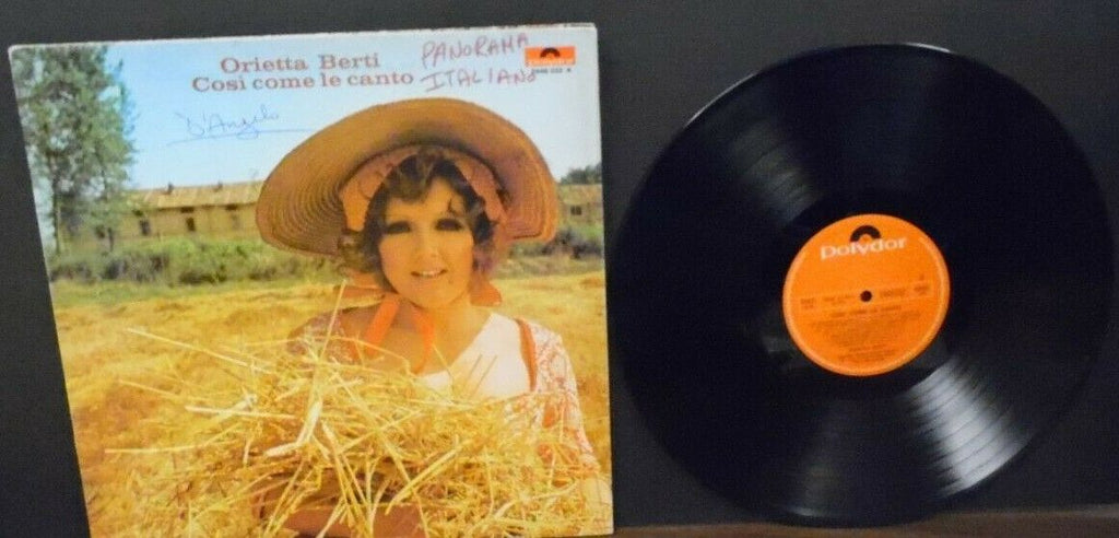 Orietta Beri Cosi Come Le Canto vinyl 2448 032 A Polydor 012619LLE