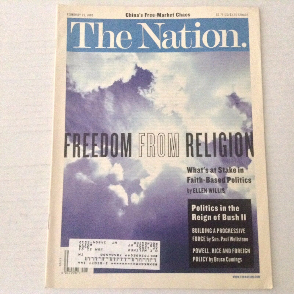 The Nation Magazine Freedom From Religion february 19, 2001 051817nonrh2