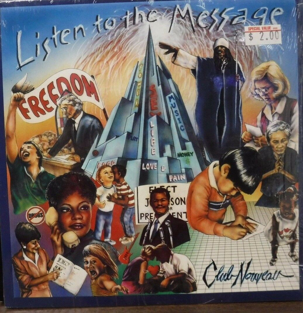Club Nouveau Listen to the Message 33RPM 1-25687 sw 112616LLE