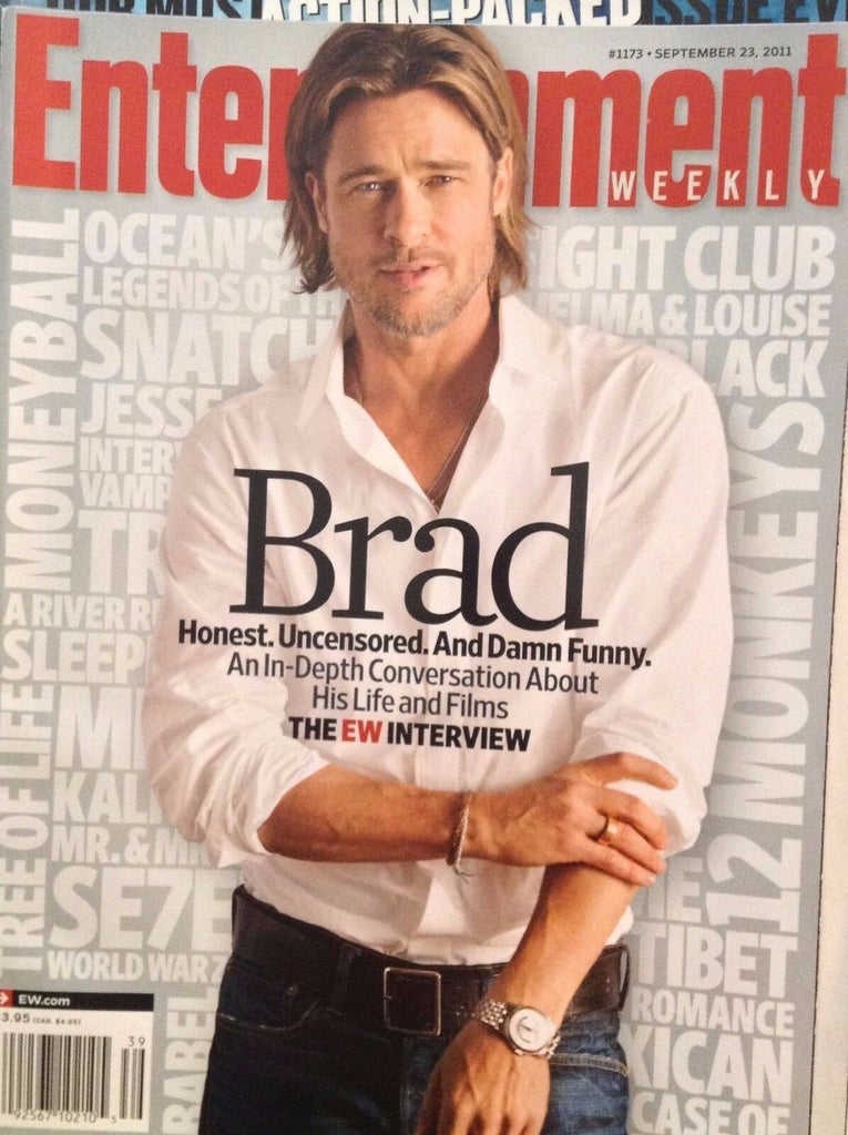 Entertainment Weekly Magazine Brad Pitt September 23, 2011 NO ML 121317nonrh