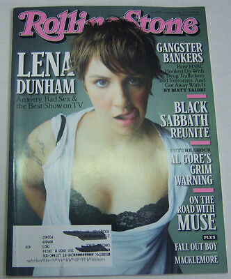 Rolling Stone Magazine Lena Dunham, Black Sabbath Reunite February 2013 032913R