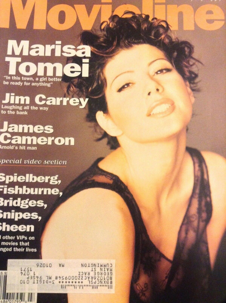 Movieline Magazine Marisa Tomei & Jim Carrey July 1994 070718nonrh