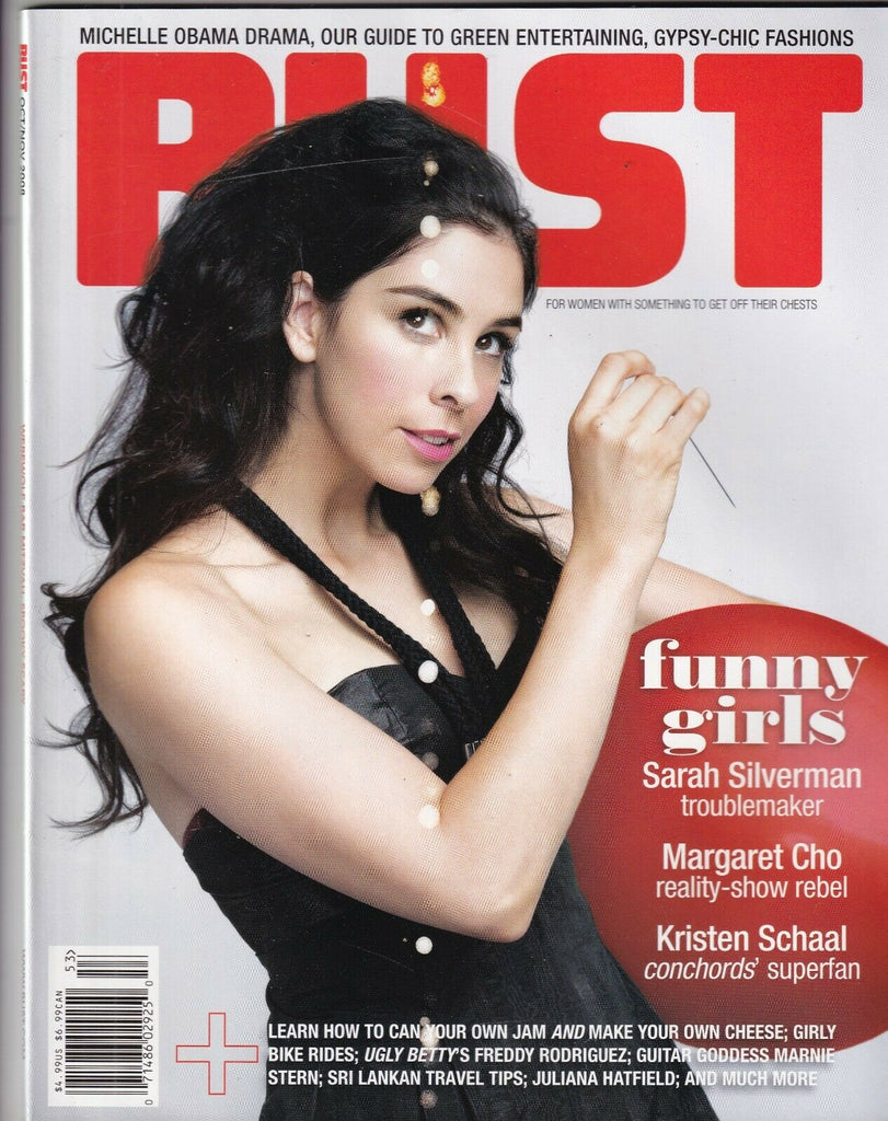 Bust Magazine Sarah Silverman Margaret Cho October/November 2008 090319nonr