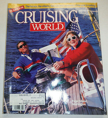 Cruising World Magazine Puget Sound Washington February 1991 011715R