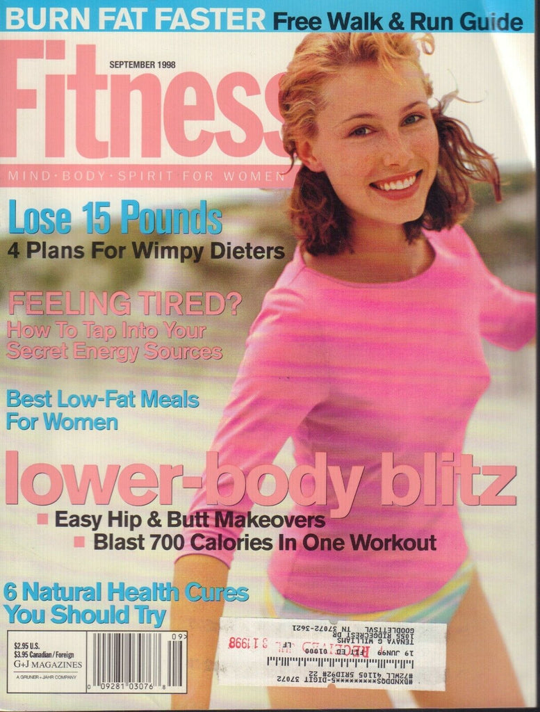 Fitness Magazine September 1998 Megan Fitzmorris Laurie Tarkan 090618AME2