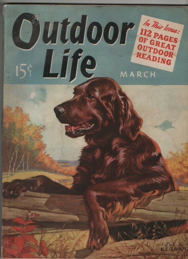 Outdoor Life Mag Long Bow Small Game & Catch Trout March 1940 021021nonr