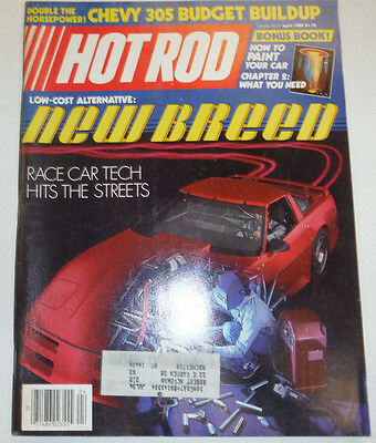 Hot Rod Magazine Race Car Tech Hits The Streets April 1985 010515R