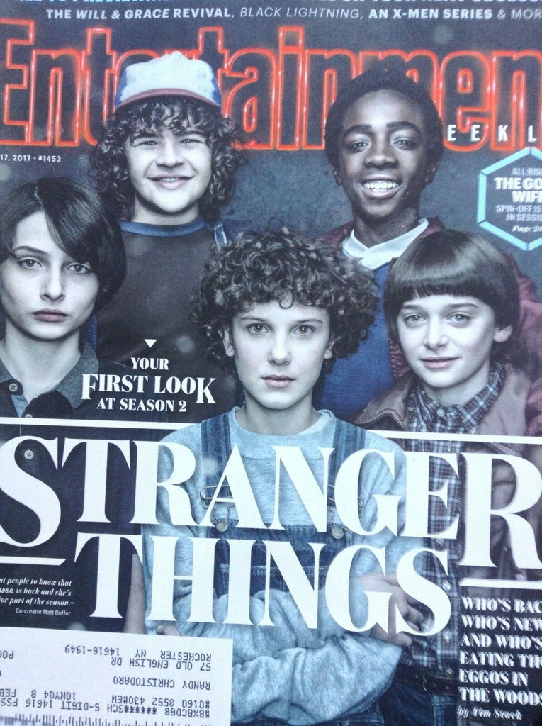 Entertainment Weekly Magazine Stranger Things February 17, 2017 070718nonrh