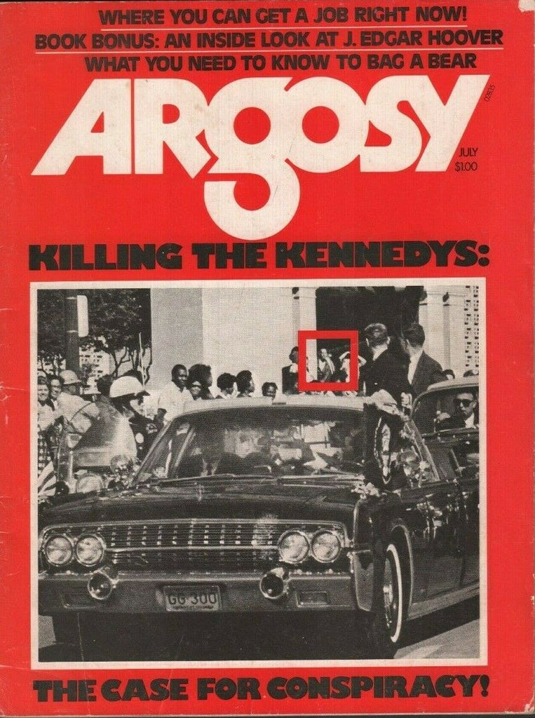 Argosy July 1975 John F Kennedy J. Edgar Hoover 061919DBE