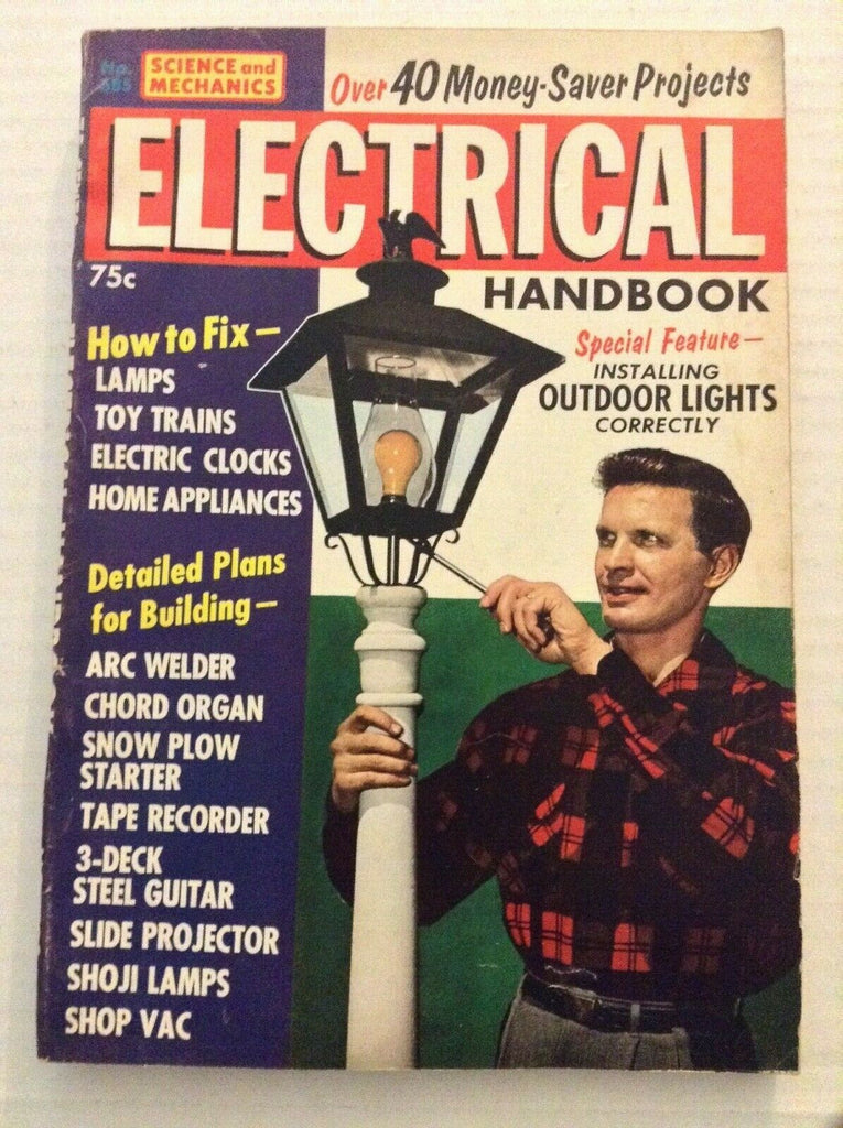 Electrical Handbook Mag Installing Outdoor Lights No.585 1961 101719nonrh