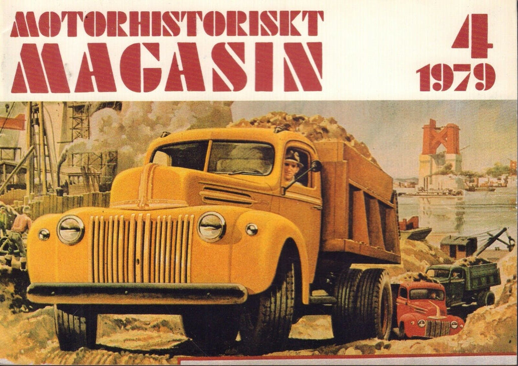 Motorhistoriskt Magasin Swedish Car Magazine 4 1979 Volvo 032717nonDBE