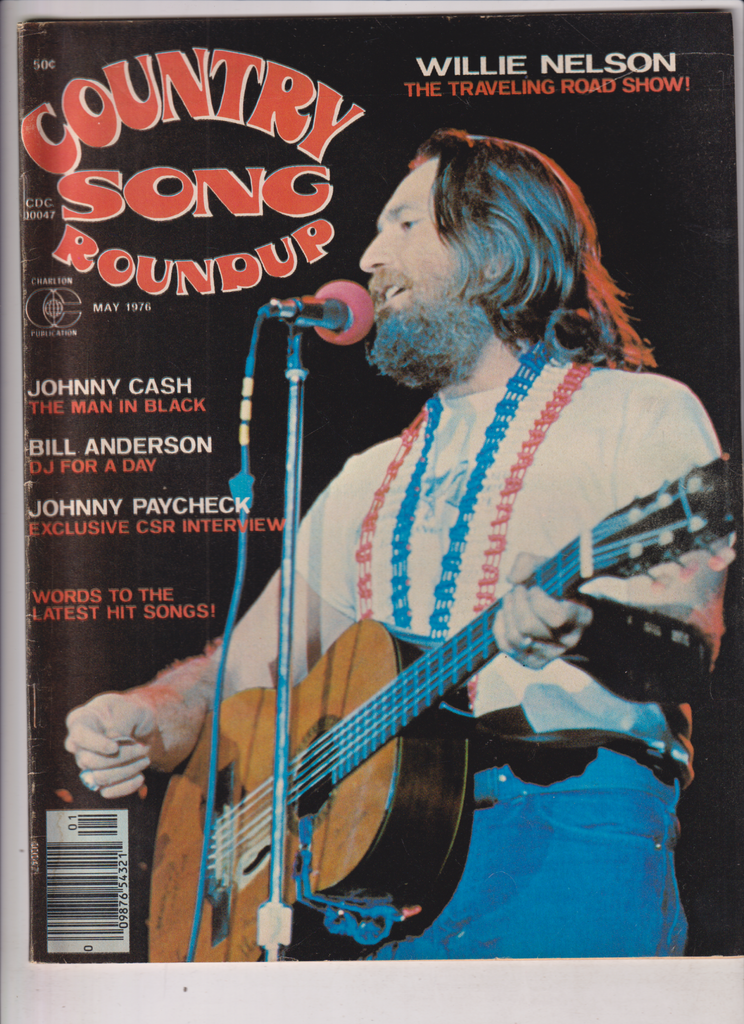 Country Song Roundup Mag Johnny Cash Willie Nelson May 1976 121919nonr