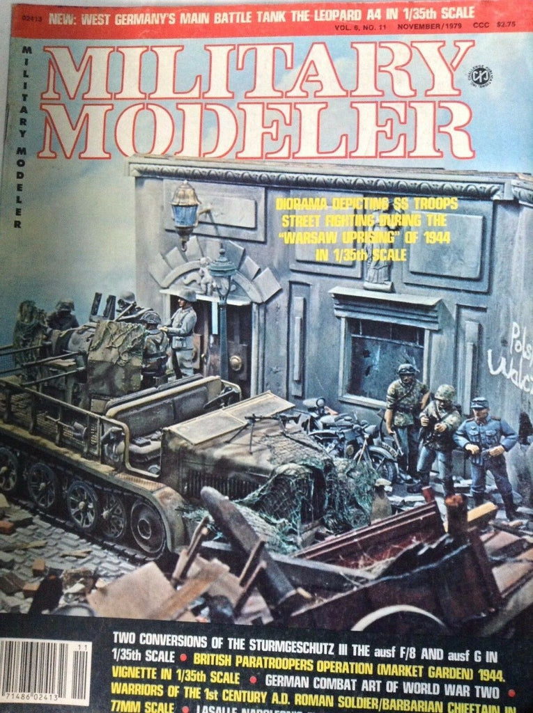 Military Modeler Magazine Warsaw Uprising November 1979 082017nonrh3